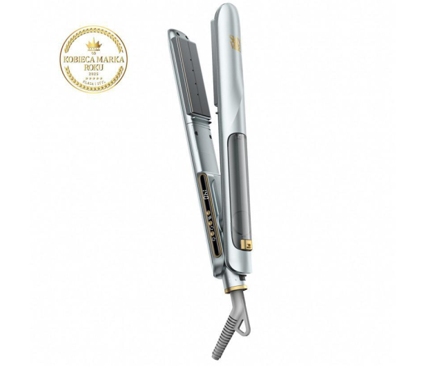 SkinVibe Prostownica do włosów Skinvibe Astra SteamPlasma Silver - 1490777 - zdjęcie